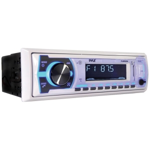  Single-DIN In-Dash Digital Marine Stereo Receiver with...
