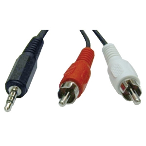  3.5 mm Stereo to 2 RCA Audio Y-Splitter Adapter...