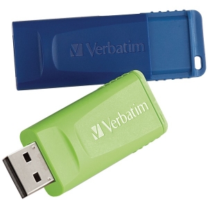  16GB Store 'n' Go USB Flash Drive (2 pk; Blue &...